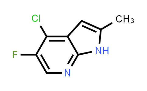 CAS No. 1234616-49-9, 4-Chloro-5-fluoro-2-methyl-1H-pyrrolo[2,3-b]pyridine