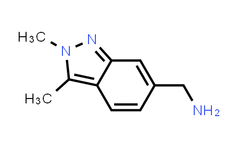 CAS No. 1234616-52-4, (2,3-Dimethyl-2H-indazol-6-yl)methanamine