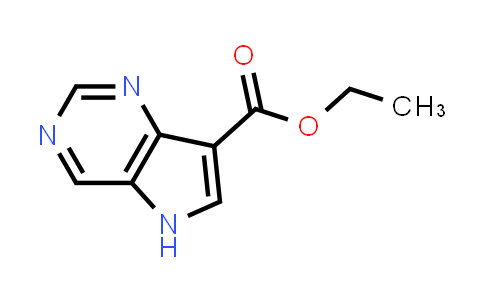 CAS No. 1234616-64-8, Ethyl 5H-pyrrolo[3,2-d]pyrimidine-7-carboxylate
