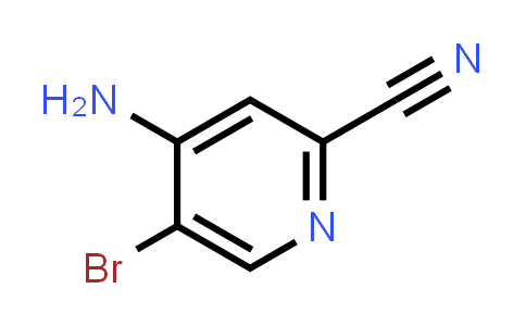 CAS No. 1234616-76-2, 4-Amino-5-bromopyridine-2-carbonitrile
