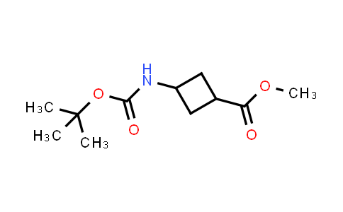 CAS No. 1234616-81-9, Methyl 3-{[(tert-butoxy)carbonyl]amino}cyclobutane-1-carboxylate