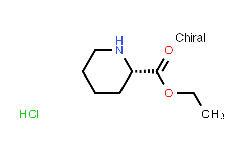 CAS No. 123495-48-7, (S)-Ethyl piperidine-2-carboxylate hydrochloride