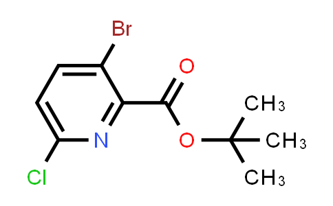 CAS No. 1235036-15-3, tert-Butyl 3-bromo-6-chloropicolinate