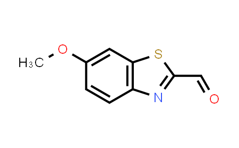 CAS No. 123511-58-0, 6-Methoxybenzo[d]thiazole-2-carbaldehyde