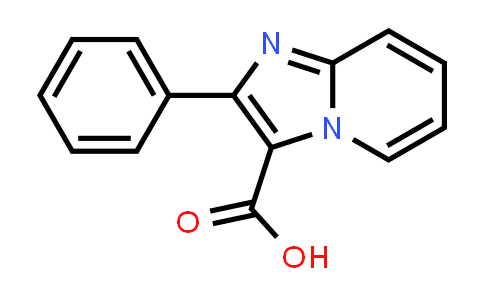 CAS No. 123533-41-5, 2-Phenylimidazo[1,2-a]pyridine-3-carboxylic acid