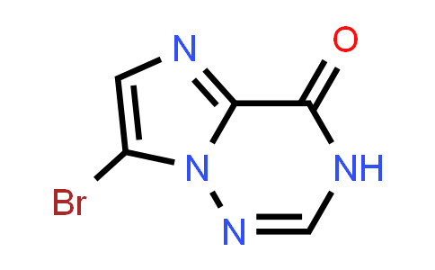 CAS No. 1235374-52-3, 7-Bromo-3H,4H-imidazo[2,1-f][1,2,4]triazin-4-one
