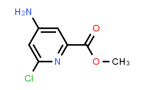 CAS No. 1235475-17-8, Methyl 4-amino-6-chloropyridine-2-carboxylate