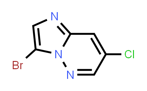 CAS No. 1235545-87-5, 3-Bromo-7-chloroimidazo[1,2-b]pyridazine