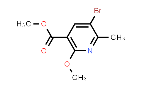 CAS No. 1235741-62-4, Methyl 5-bromo-2-methoxy-6-methylnicotinate