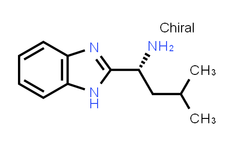 CAS No. 1235960-36-7, (R)-1-(1H-benzimidazol-2-yl)-3-methylbutylamine