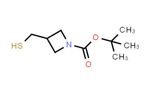CAS No. 1236007-18-3, tert-Butyl 3-(mercaptomethyl)azetidine-1-carboxylate
