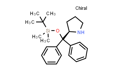 CAS No. 1236033-34-3, (2R)-2-[[[(1,1-Dimethylethyl)dimethylsilyl]oxy]diphenylmethyl]pyrrolidine