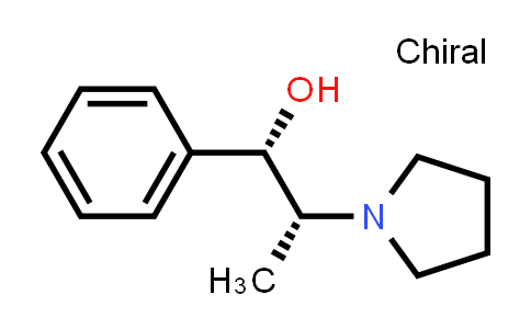 CAS No. 123620-80-4, (1S,2R)-1-Phenyl-2-(pyrrolidin-1-yl)propan-1-ol