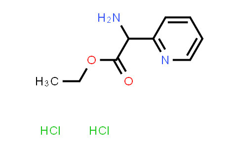 CAS No. 1236254-79-7, Ethyl 2-amino-2-(pyridin-2-yl)acetate dihydrochloride