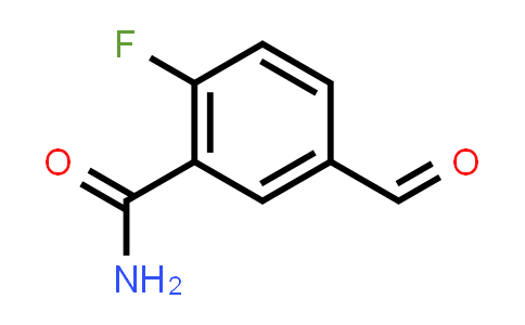CAS No. 1236289-88-5, 2-Fluoro-5-formylbenzamide