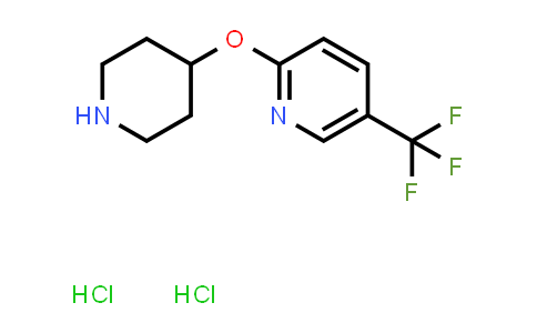 CAS No. 1236458-57-3, 2-(Piperidin-4-yloxy)-5-(trifluoromethyl)pyridine dihydrochloride
