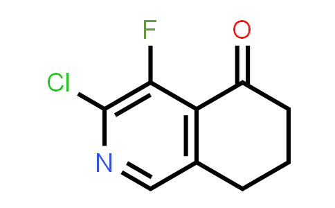 CAS No. 1236769-87-1, 3-Chloro-4-fluoro-7,8-dihydroisoquinolin-5(6H)-one