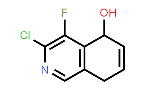 CAS No. 1236769-91-7, 3-Chloro-4-fluoro-5,8-dihydroisoquinolin-5-ol