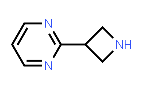 CAS No. 1236861-61-2, 3-(Pyrimidin-2-yl)azetidine