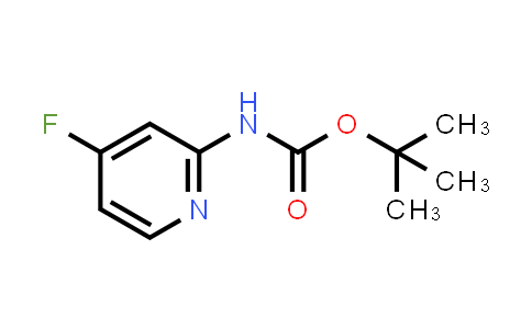 CAS No. 1237535-76-0, tert-Butyl (4-fluoropyridin-2-yl)carbamate