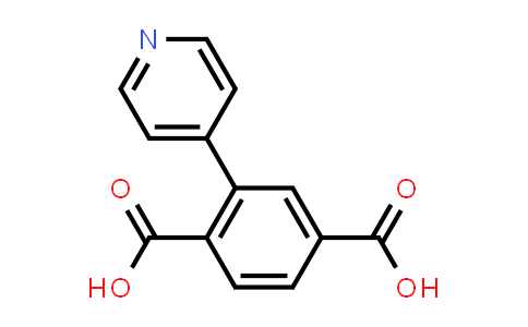 CAS No. 1238617-40-7, 2-(Pyridin-4-yl)terephthalic acid