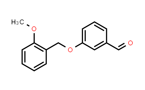 CAS No. 123926-42-1, 3-[(2-Methoxybenzyl)oxy]benzaldehyde