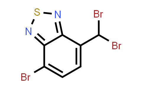 CAS No. 1239277-96-3, 4-Bromo-7-(dibromomethyl)benzo[c][1,2,5]thiadiazole