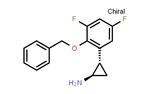 CAS No. 1239310-47-4, (1R,2S)-2-[2-(Benzyloxy)-3,5-difluorophenyl]cyclopropan-1-amine