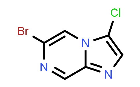 CAS No. 1239441-36-1, 6-Bromo-3-chloroimidazo[1,2-a]pyrazine