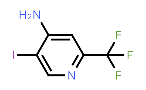 CAS No. 1239462-10-2, 5-Iodo-2-(trifluoromethyl)pyridin-4-amine