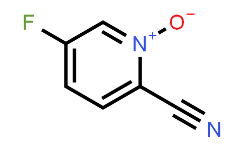 CAS No. 1239510-81-6, 2-Pyridinecarbonitrile, 5-fluoro-, 1-oxide