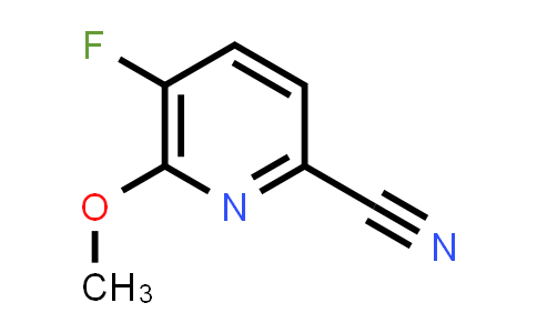 CAS No. 1239510-83-8, 2-Pyridinecarbonitrile, 5-fluoro-6-methoxy-