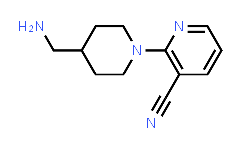 CAS No. 1239727-91-3, 2-[4-(Aminomethyl)piperidin-1-yl]nicotinonitrile
