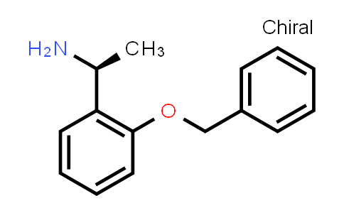 CAS No. 123982-82-1, Benzenemethanamine, α-methyl-2-(phenylmethoxy)-, (S)- (9CI)