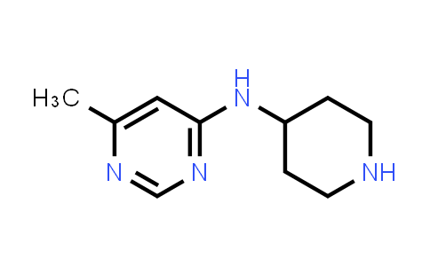 CAS No. 1239843-12-9, 6-Methyl-N-(piperidin-4-yl)pyrimidin-4-amine