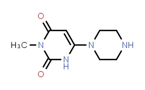 CAS No. 1239844-13-3, 3-Methyl-6-(piperazin-1-yl)pyrimidine-2,4(1H,3H)-dione