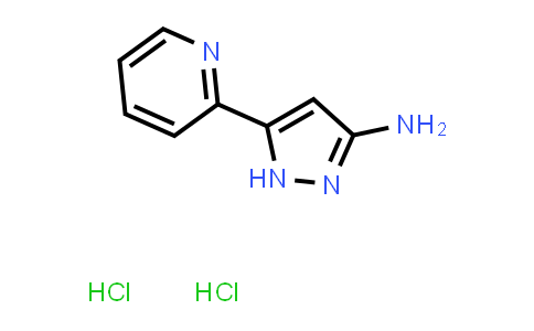CAS No. 1239966-23-4, 5-(Pyridin-2-yl)-1H-pyrazol-3-amine dihydrochloride