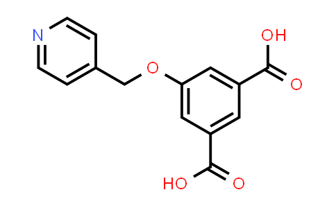 CAS No. 1240327-15-4, 5-(Pyridin-4-ylmethoxy)isophthalic acid