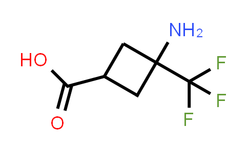 CAS No. 1240529-38-7, 3-Amino-3-(trifluoromethyl)cyclobutane-1-carboxylic acid