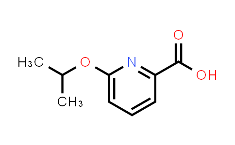 CAS No. 1240597-20-9, 6-(Propan-2-yloxy)pyridine-2-carboxylic acid