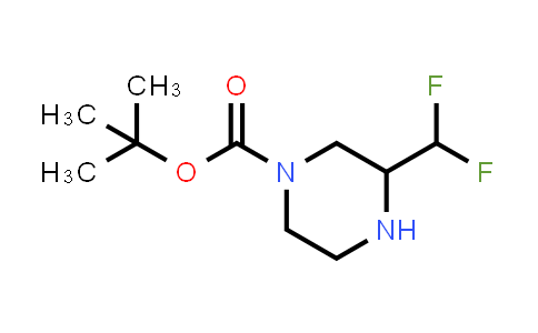 CAS No. 1240621-52-6, tert-Butyl 3-(difluoromethyl)piperazine-1-carboxylate