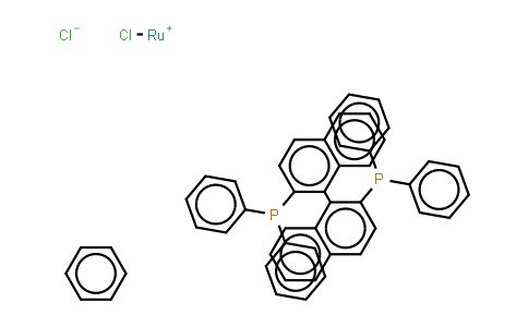 CAS No. 124069-39-2, [RuCl(benzene)(R)-BINAP]Cl