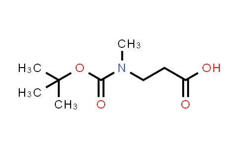 CAS No. 124072-61-3, 3-((tert-Butoxycarbonyl)(methyl)amino)propanoic acid