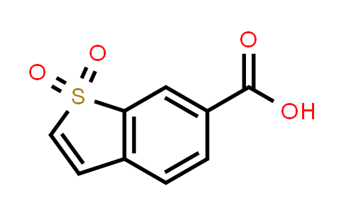 CAS No. 1241392-47-1, Benzo[b]thiophene-6-carboxylic acid 1,1-dioxide