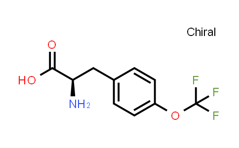 CAS No. 1241677-90-6, (R)-2-Amino-3-(4-(trifluoromethoxy)phenyl)propanoic acid