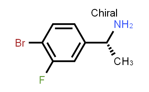 CAS No. 1241679-91-3, (R)-1-(4-Bromo-3-fluorophenyl)ethan-1-amine
