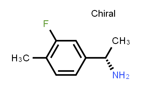 CAS No. 1241682-49-4, (S)-1-(3-Fluoro-4-methylphenyl)ethan-1-amine