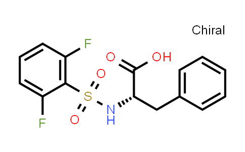 CAS No. 1242099-15-5, ((2,6-Difluorophenyl)sulfonyl)phenylalanine