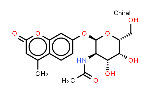 CAS No. 124223-99-0, 4-Methylumbelliferyl 2-Acetamido-2-deoxy-α-D-galactopyranoside