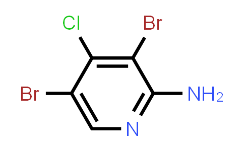CAS No. 1242329-23-2, 3,5-Dibromo-4-chloropyridin-2-amine
